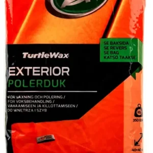TURTLE WAX MICROFIBERDUK EXTERIOR ORANGE 40X40CM Kundfavorit