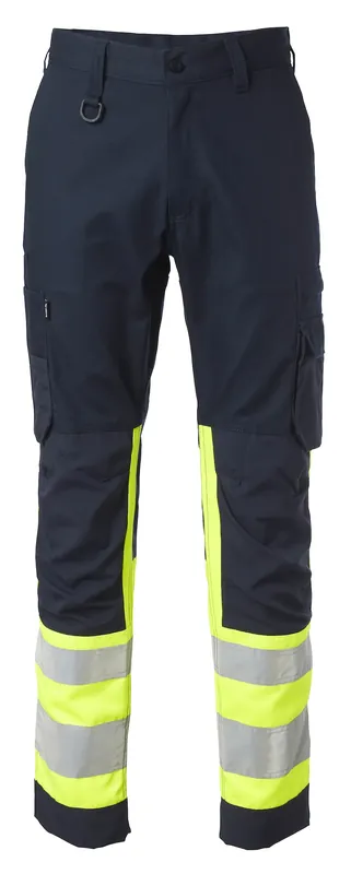 SERVICEBYXA STRETCH VARSEL FUNCTION G574 MARIN/GUL Rabatter