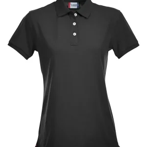 PIKÉ STRETCH PREMIUM 028241 DAM SVART Endast denna vecka