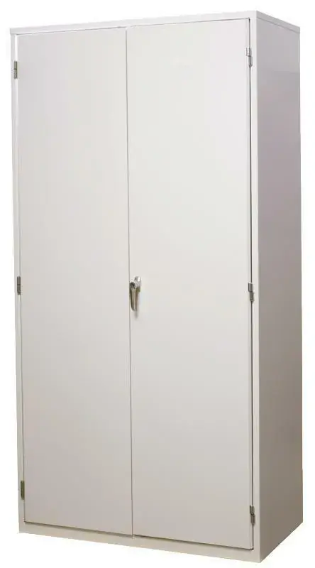 Premium Miljöskåp Gigant Ventilerat RAL 9010 1070 mm, Täckt dörr
