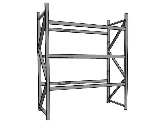 Pallställ Startsektion Constructor P90 Galvaniserad 3500 mm, 2750 mm Lägg i varukorgen