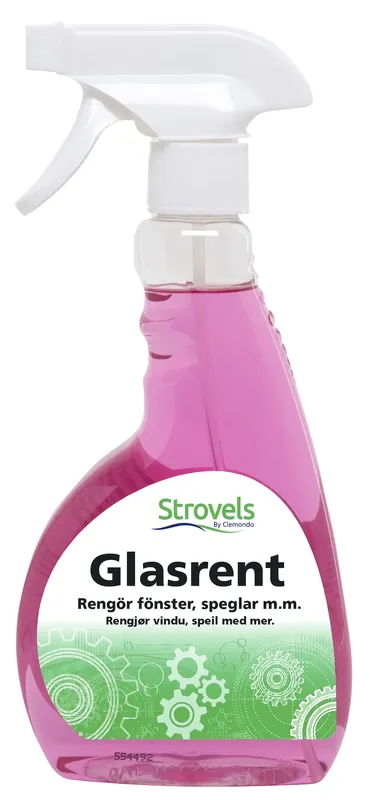 Snabb leverans GLASPUTSMEDEL STROVELS 500ML