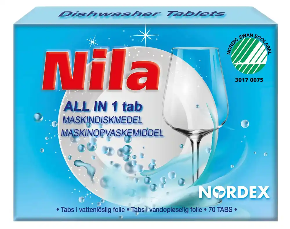 Begränsad tid MASKINDISK NILA ALLIN TAB 70ST