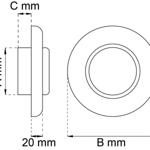 Beställ nu FRÅNLUFTSVENTIL 1200 100MM PLA