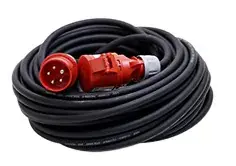 MOTORKABEL 400V 16AMP 20M Outlet