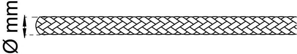 Endast idag REP SISAL 6MM NATUR 25M