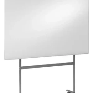 I lager Whiteboardtavla Gigant magnetisk med hjulstativ 2000 x 1200 mm