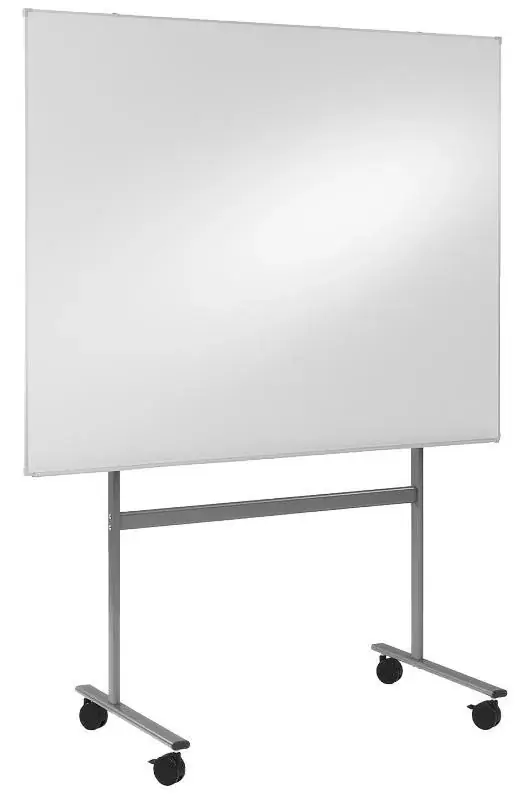 Begränsat erbjudande Whiteboardtavla Gigant magnetisk med hjulstativ 1500 x 1200 mm
