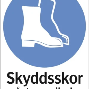 Trygg betalning SKYLT SKYDDSSKOR