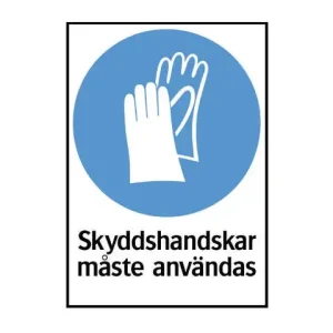 Lägg i varukorgen SKYLT SKYDDSHANDSKAR