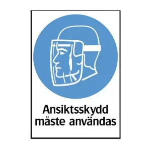 SKYLT ANSIKTSSKYDD Fynd