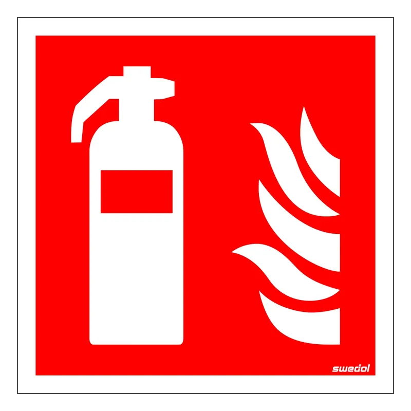 Endast idag SKYLT BRANDSLÄCKARE