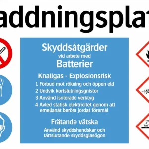 Begränsat erbjudande SKYLT LADDNINGSPLATS