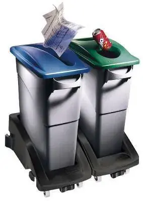 Endast idag SOPTUNNA SLIM JIM GRÅ 60L