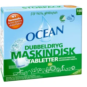 Billig OCEAN MASKINDISKTABLETTER 100ST