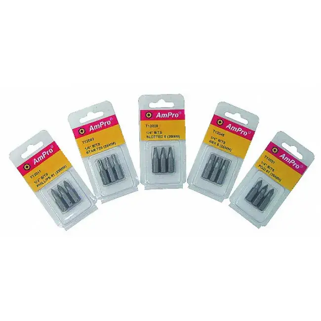 Kampanjpris BITS 1/4" AMPRO PH