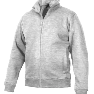 SKARVEN SWEATSHIRT HELZIP LJUSGRÅ Rabatter