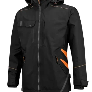 Reapris 719-0 CONTRAST SKALJACKA SVART/ORANGE