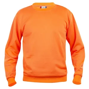 Trygg betalning SWEATSHIRT BASIC 021030 RUNDHALS ORANGE