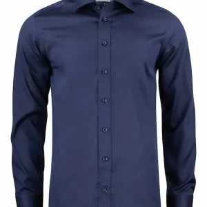 GREEN BOW 01 SLIM FIT SHIRT NAVY Nedsatt pris