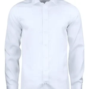 GREEN BOW 01 SLIM FIT SHIRT WHITE Erbjudandepris