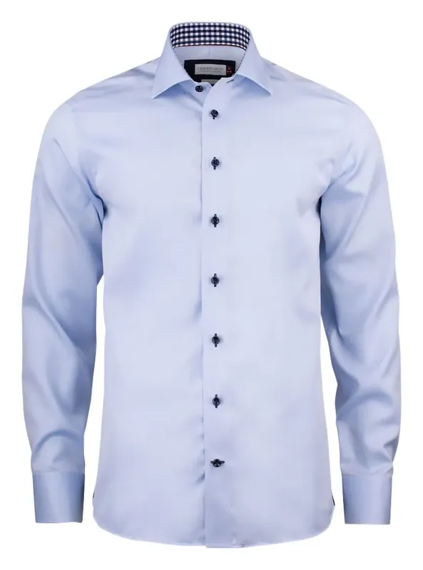 RED BOW 20 REGULAR FIT SHIRT SKY/NAVY Endast idag