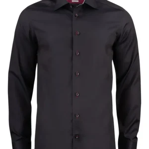 Erbjudandepris RED BOW 20 SLIM FIT SHIRT BLACK/RED
