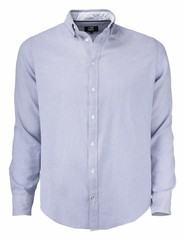 BELFAIR OXFORD SHIRT MEN BLUE/WHITE Snabb leverans