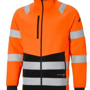 Populär FLEECEJACKA VINDTÄT VARSEL BRYNE 98120 ORANGE