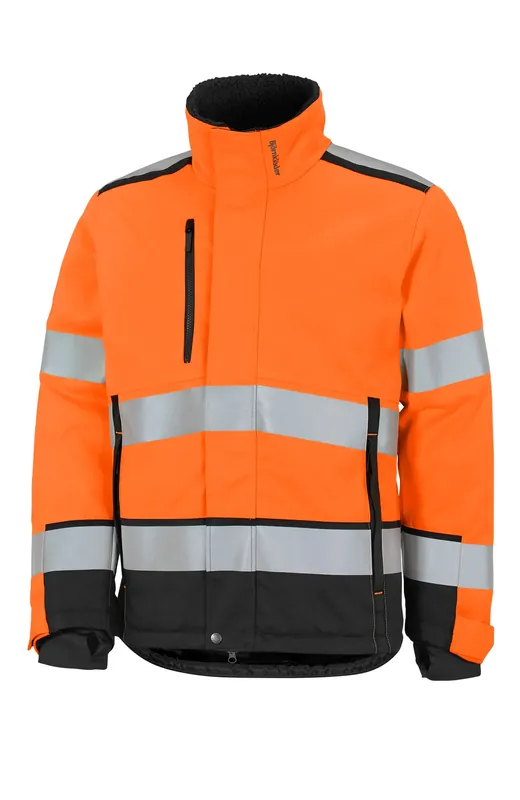 VINTERJACKA NEO PILÉ VARSEL KLASS 3 ORANGE/SVART Kundfavorit