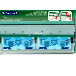 Beställ idag SALVEQUICK PLASTERAUTOMAT BLUE DETECTABLE