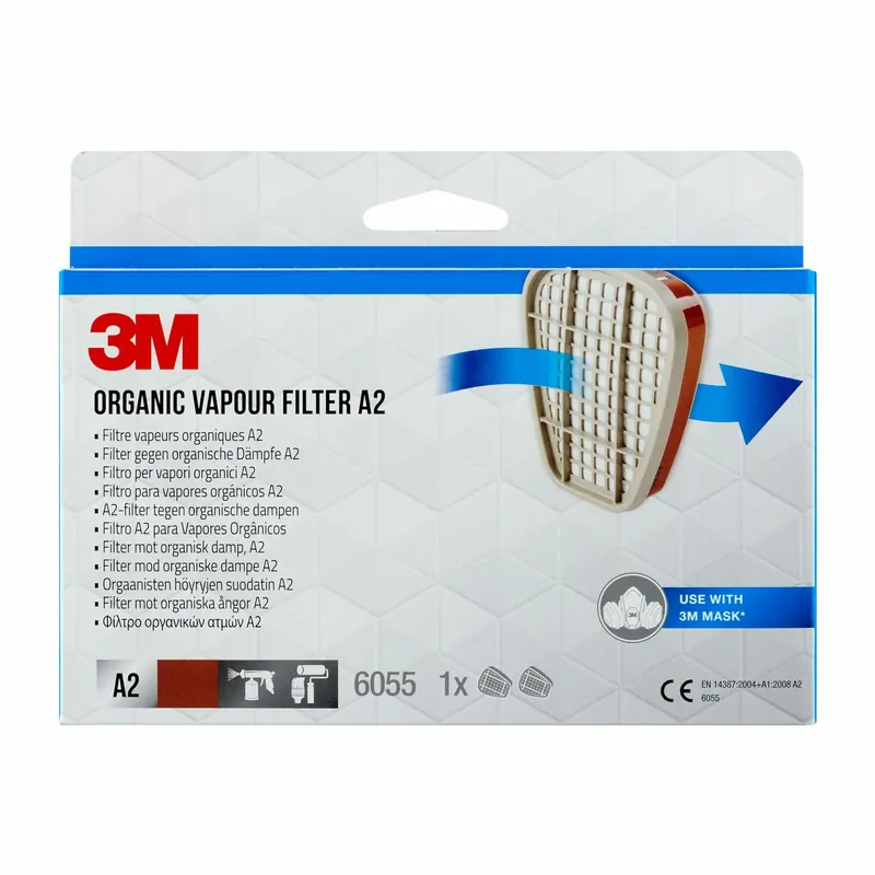 Beställ nu GASFILTER A2 MASK 6055PRO1 3M 2-P