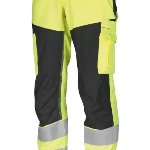 Kampanj BYXA MED STRETCHPARTIER KLASS 2 GUL/SVART