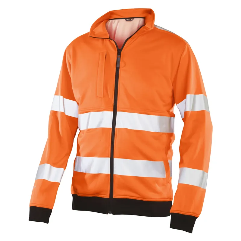 VARSEL SWEATJACKA KLASS 2/3 P/B OR/SV Kampanjpris