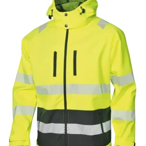 Sänkt pris FUNKTIONSJACKA KLASS 3 HIVIS GUL/SVART