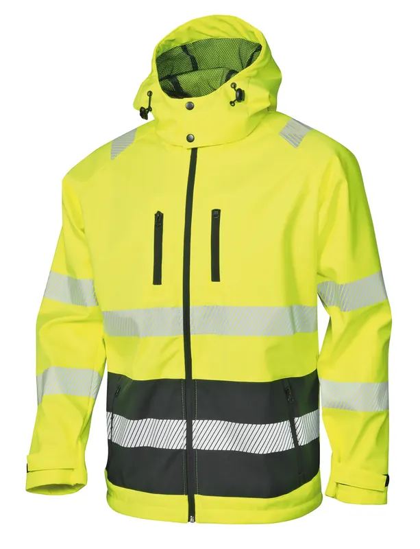 Sänkt pris FUNKTIONSJACKA KLASS 3 HIVIS GUL/SVART