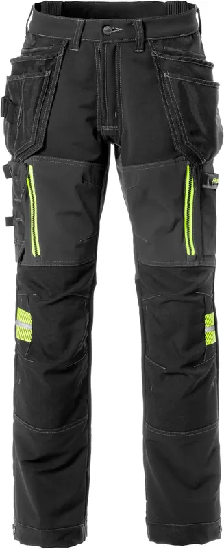 Expressleverans HANTVERKSBYXA 2566 STP STRETCH FRISTADS SVART