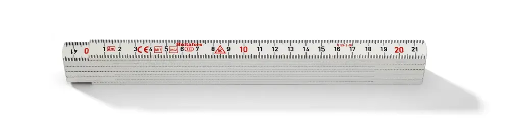 Begränsat erbjudande MÅTTSTOCK PLAST G59-2-10 VIT