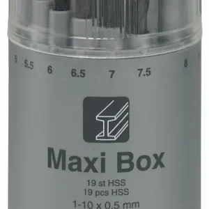 BORRSATS 1-10MM MAXI-BOX Begränsat antal