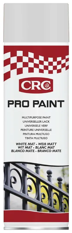 FÄRG VIT MATT SPRAY 500ML Kampanjpris