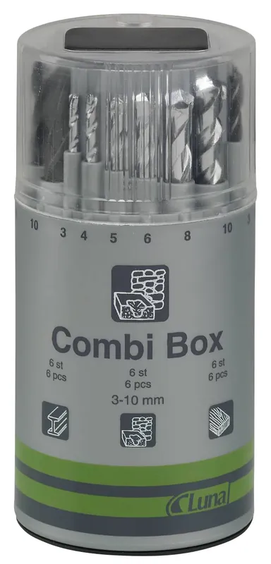 BORRSATS 3-10MM KOMBI-BOX Köp online