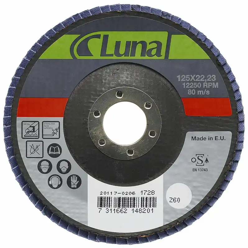 LAMELLRONDELL 125MM K40 prisnedsättning