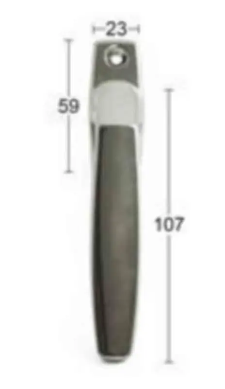 Begränsad tid FÖNSTERHANDTAG 2162 VÄ KROM SB