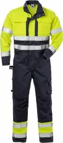 OVERALL 8084 GUL/MARINBLÅ M Kampanj