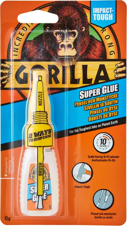 GORILLA SUPERLIM PENSEL/MUNSTYCKE Nyhet