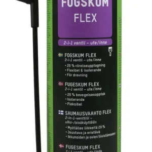 Begränsat antal FOGSKUM FLEX, 750ML
