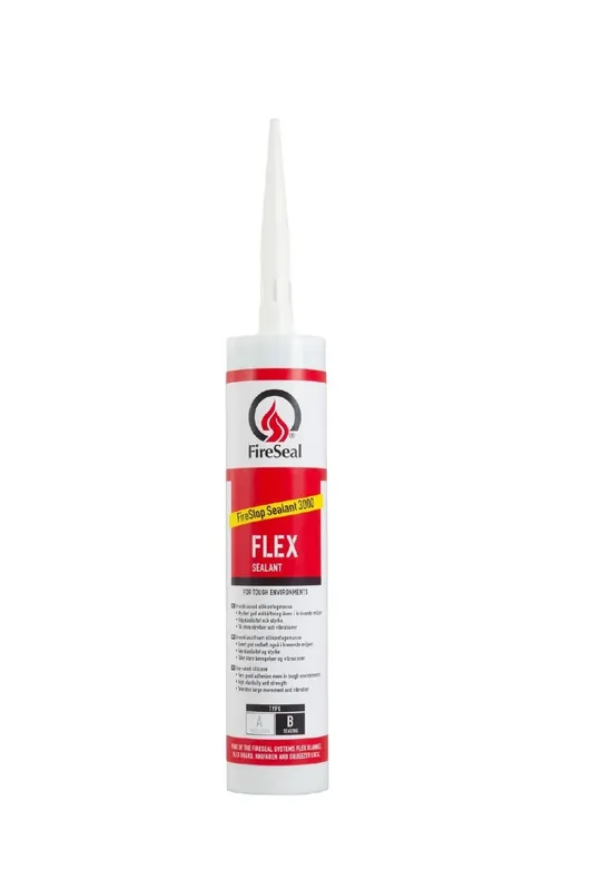 Populärt val SILIKON FLEX 3000 SVART 310ML