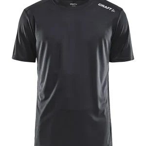 Begränsat erbjudande FUNKTIONS T-SHIRT RUSH SS SVART-S