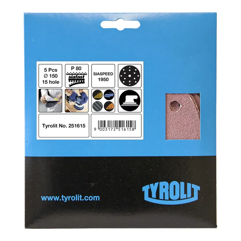 KARDBORRERONDELL SIASPEED 1950 H15 5-PACK Begränsat antal
