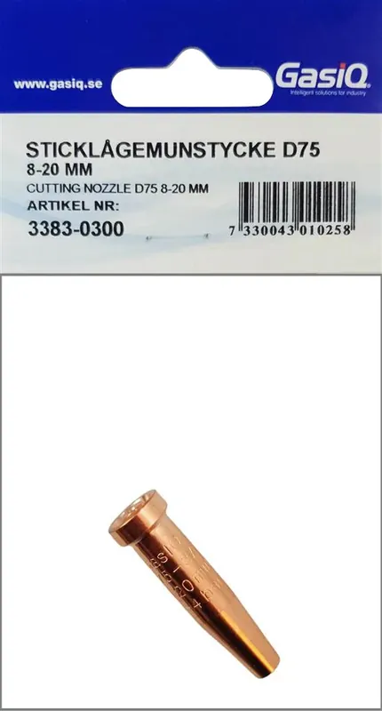 STICKLÅGEMUNSTYCKE D75 Rabatt